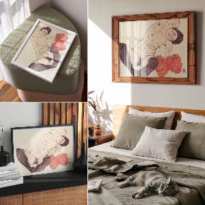 Plakat dekoracyjny Akt kobiecy