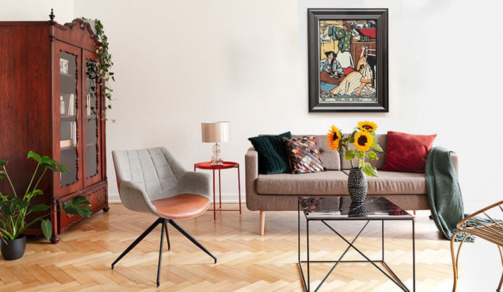 Boho, vintage, eklektyzm – jak łączyć style we wnętrzach?